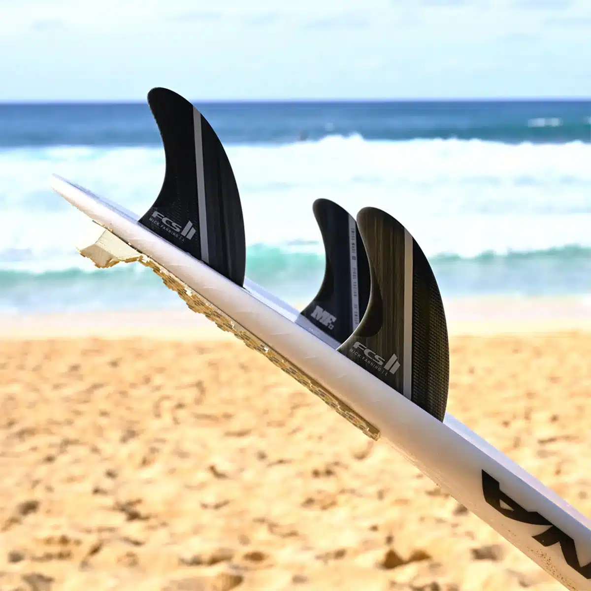 FCS II Mick Fanning Glass Fibre Fusion Tri Fin Set - Image 2